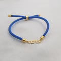 Hebrew Name Bracelet - Cord Edition