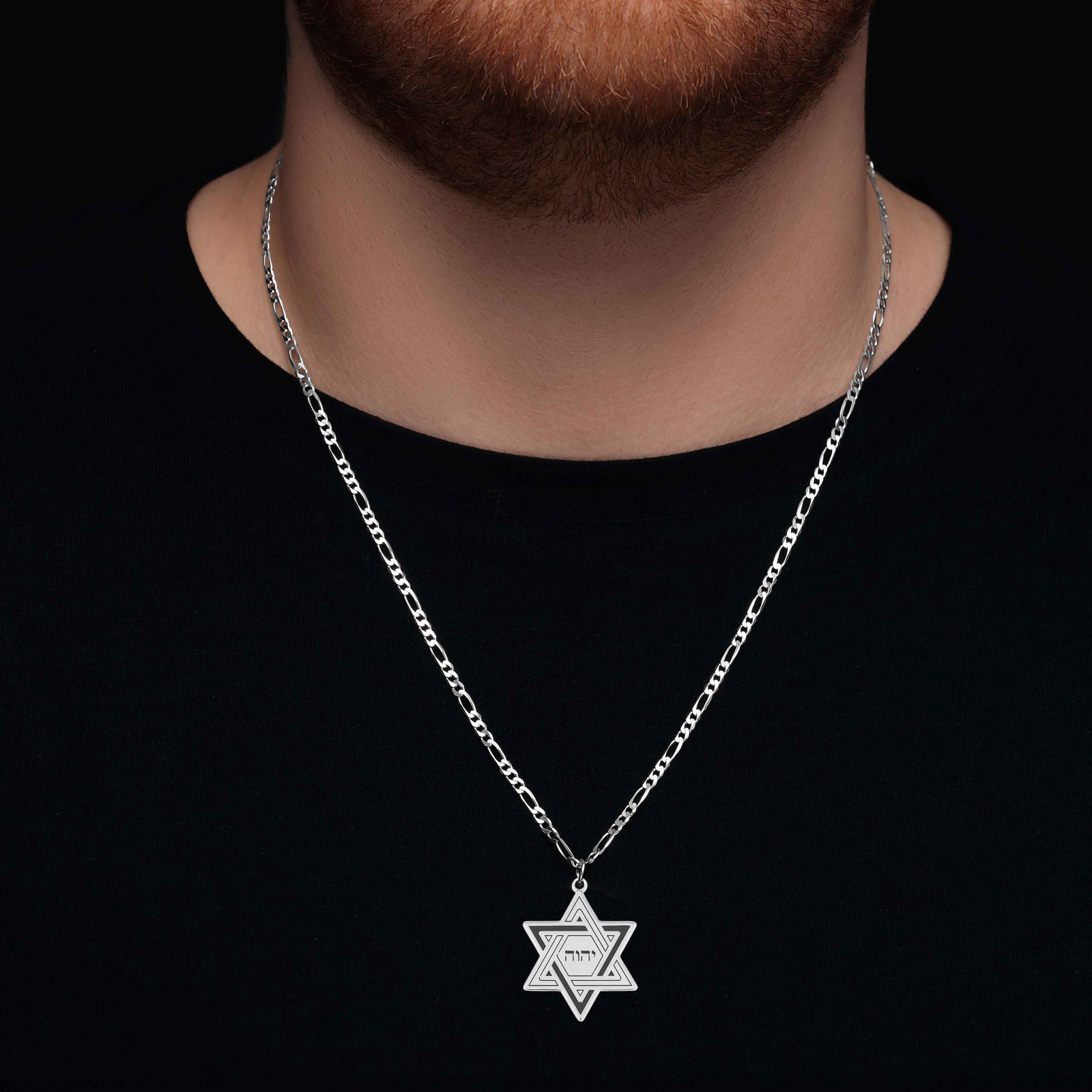 Star Of David YHWHW Necklace