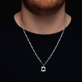 Hebrew Name Initial Necklace