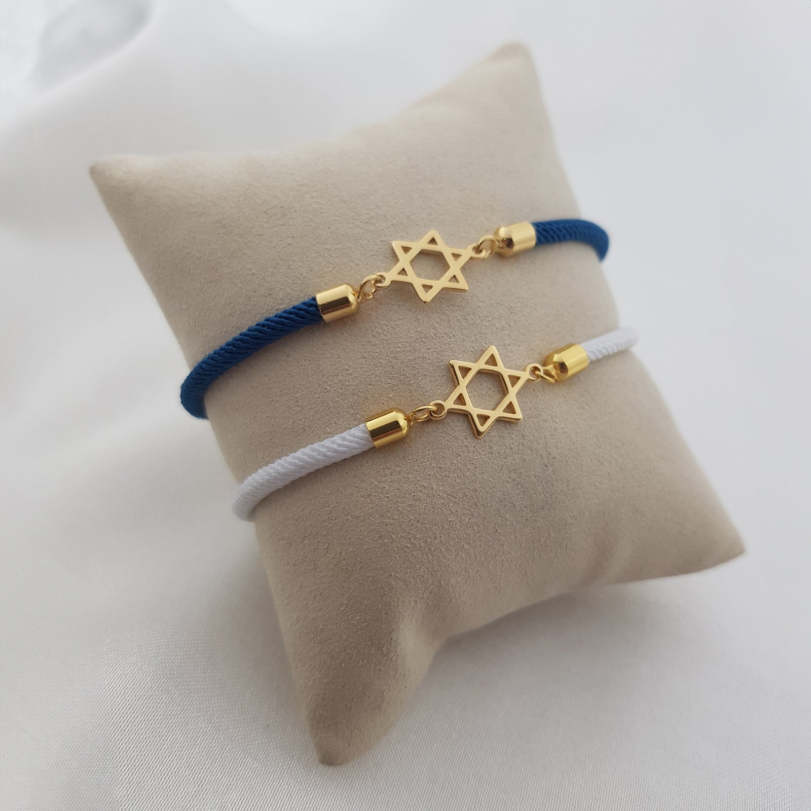Magen David Cord Bracelet - Shells of Hope Collection