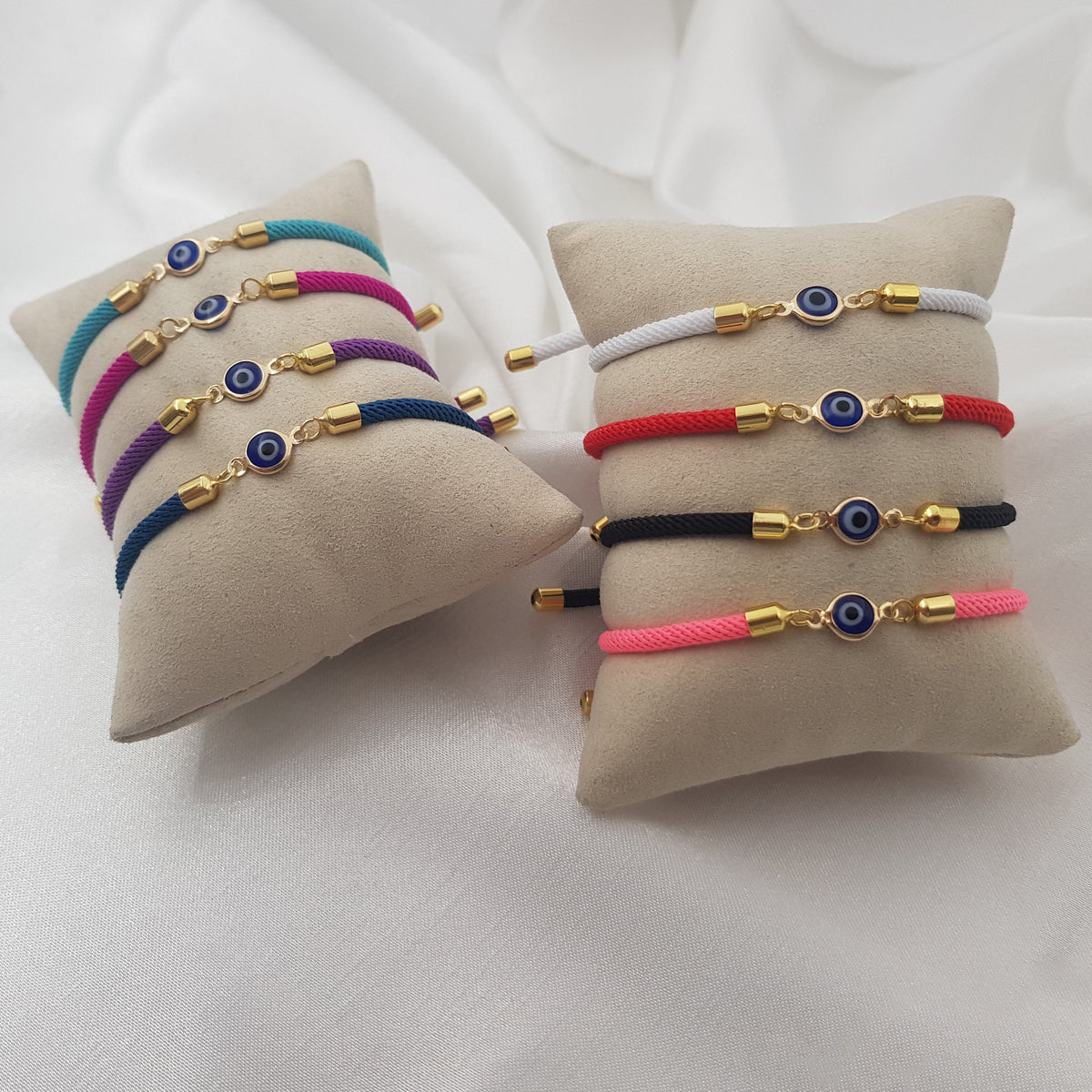 Evil Eye Bracelet - Cord Edition