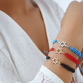 Macrame Magen David Bracelet
