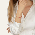 Macrame Hebrew Name Bracelet