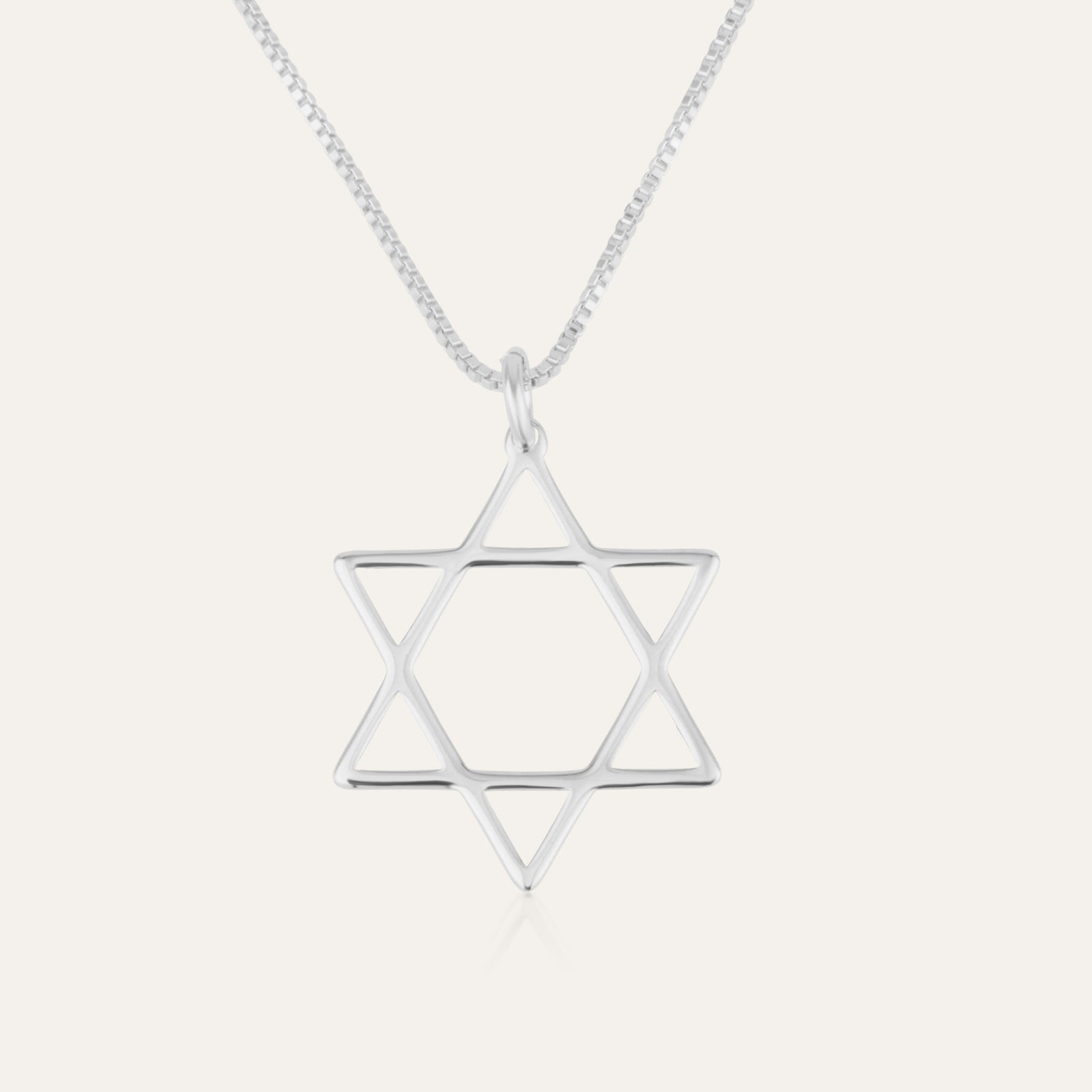 Star Of David Necklace - Shells of Hope Collection | Minimalist Edition