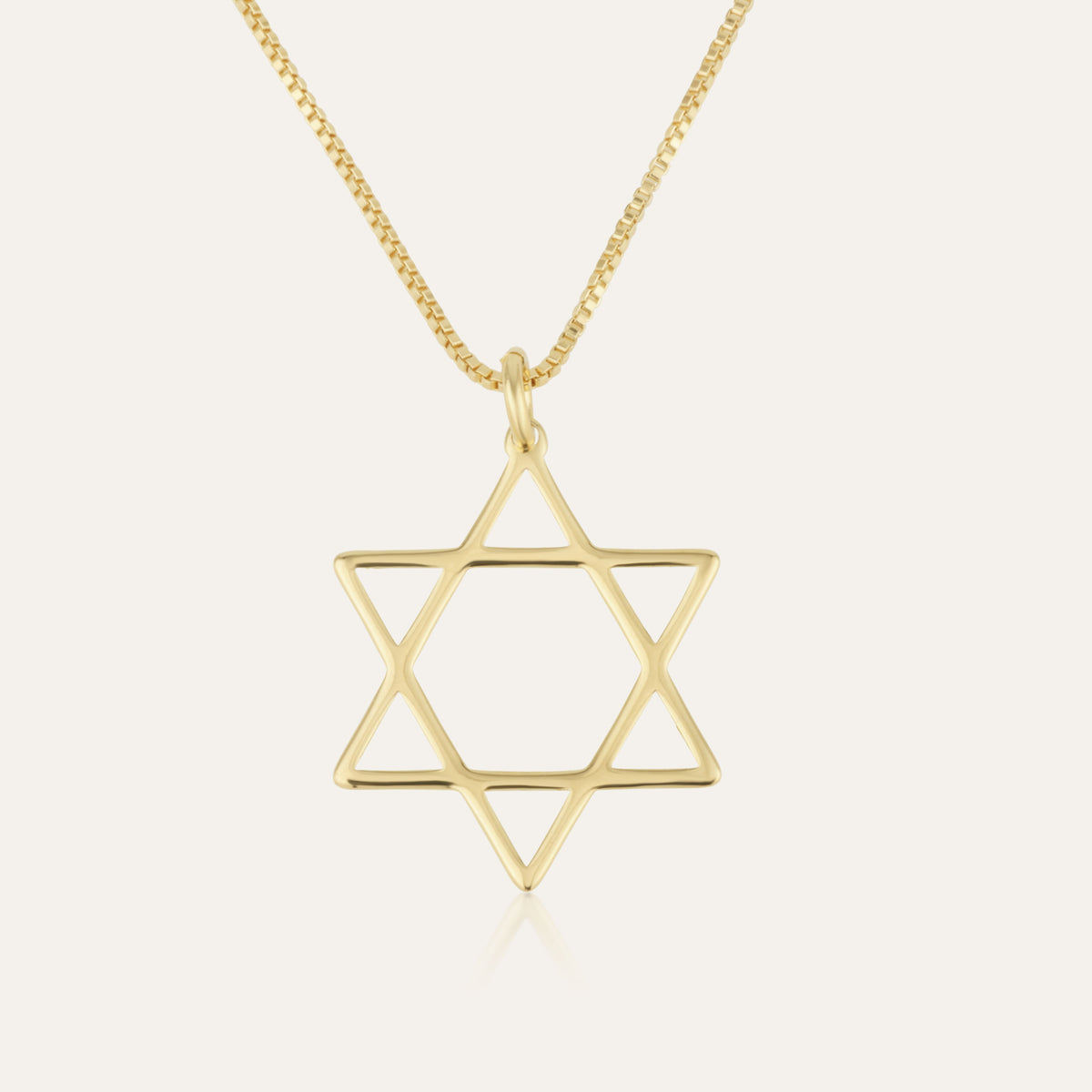 Star Of David Necklace - Shells of Hope Collection | Minimalist Edition