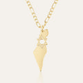 Israel Necklace With Star Of David - Shells of Hope Collection