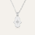 Hamsa Necklace - Shells of Hope Collection | Minimalist Edition