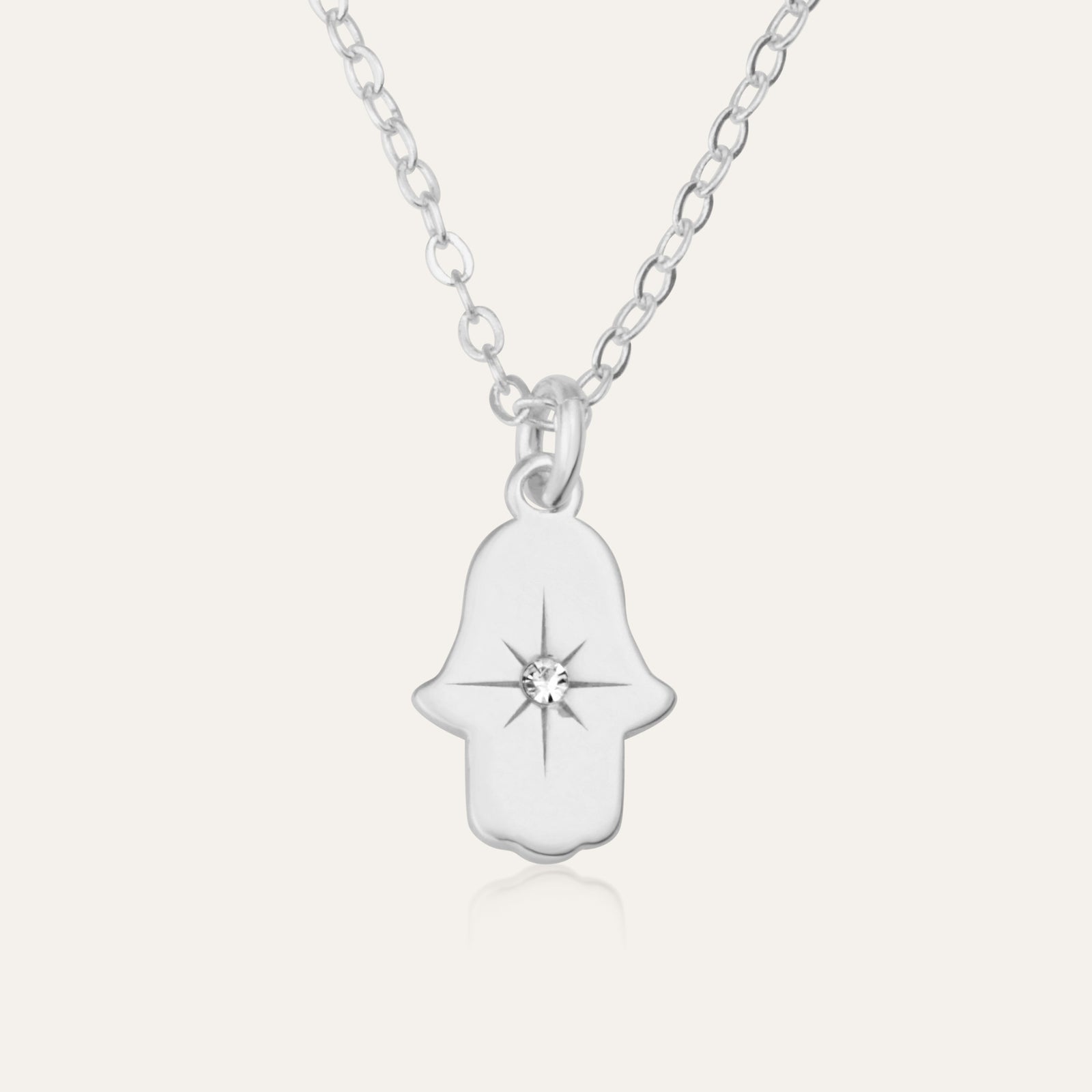 Hamsa Necklace - Shells of Hope Collection | Minimalist Edition