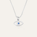 Evil Eye Necklace - Minimalist Edition