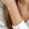 Hebrew Paperclip Bracelet - Beleco Jewelry