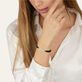Macrame Hebrew Name Bracelet - Beleco Jewelry