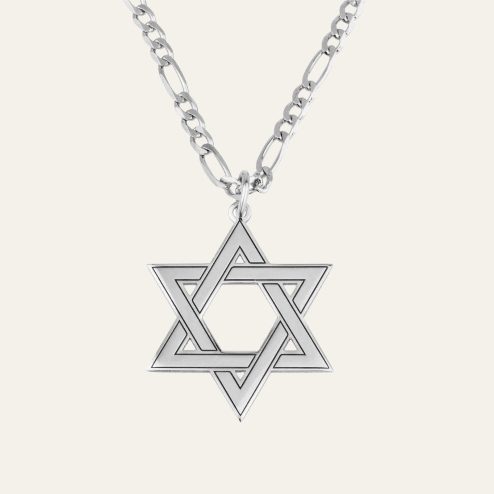 Star of David Necklace For Men - Beleco Jewelry