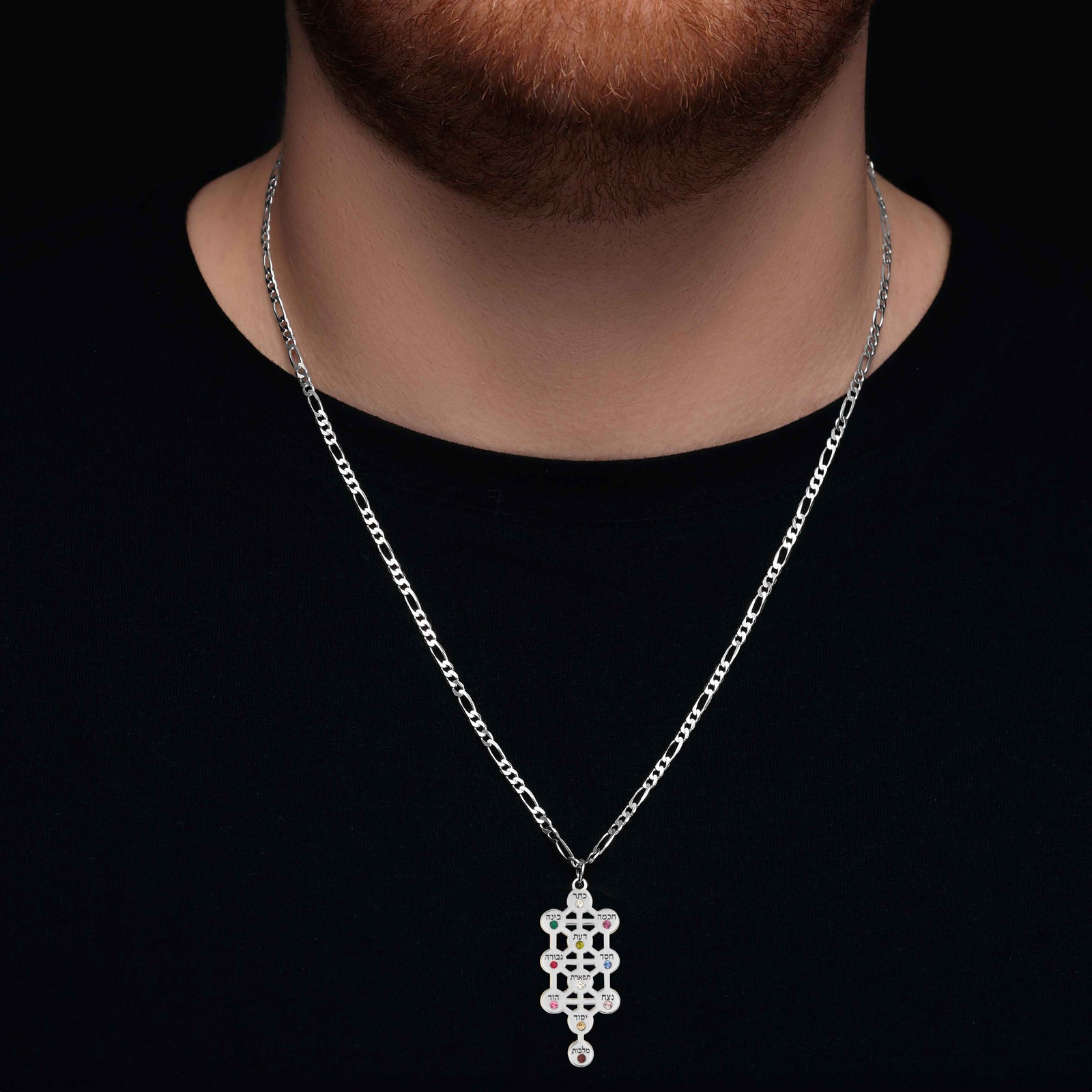 Kabbalah Necklace - Stones Edition