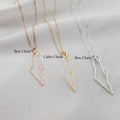 Israel Necklace - Outline Edition