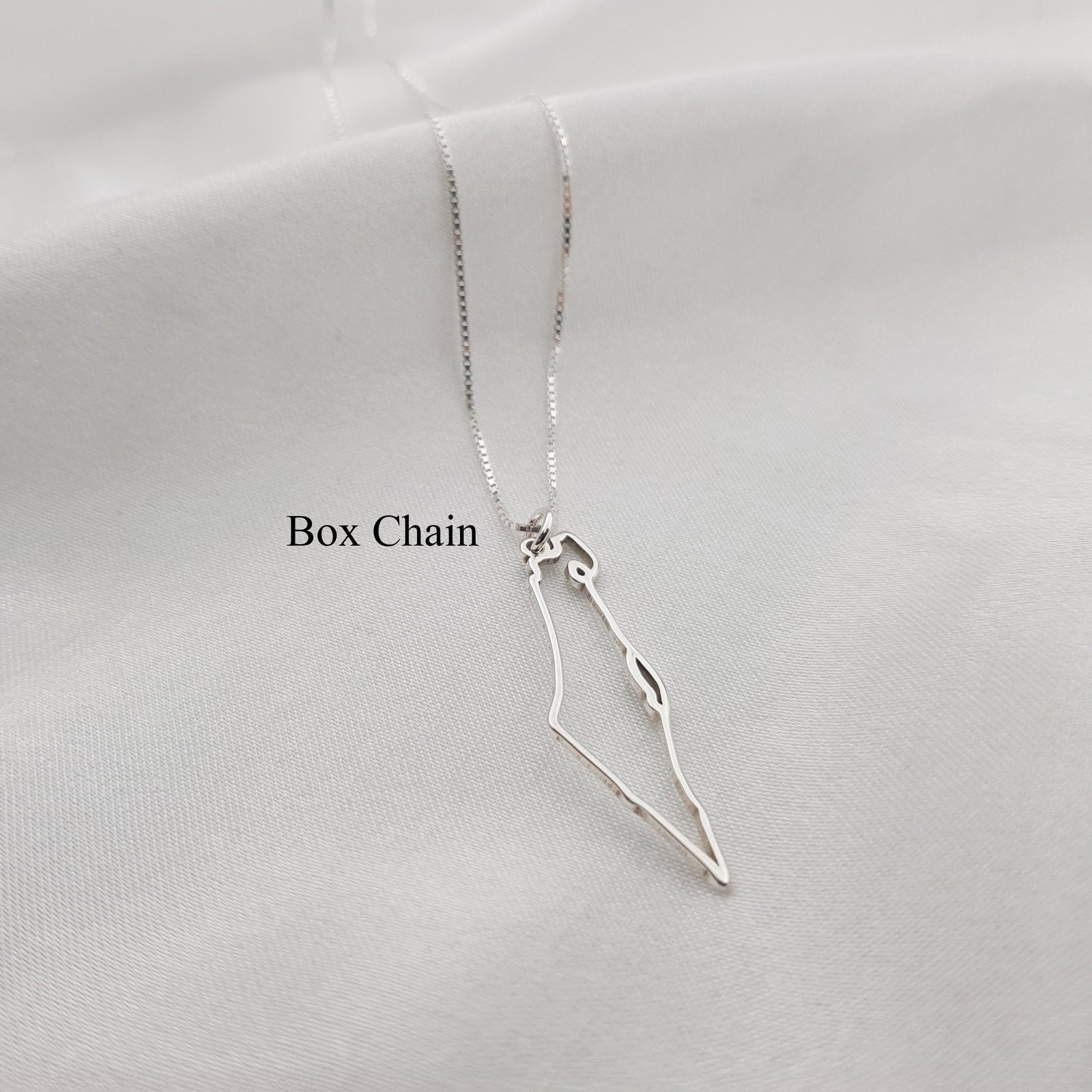 Israel Necklace - Outline Edition