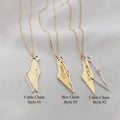 Israel Necklace - Double Pendant Edition