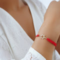 Macrame Magen David Bracelet