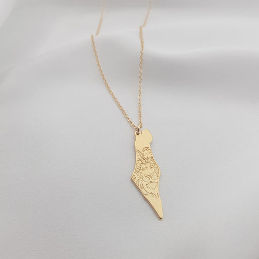 Lion Of Israel Necklace