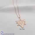 Star of David Necklace - Rising Lion