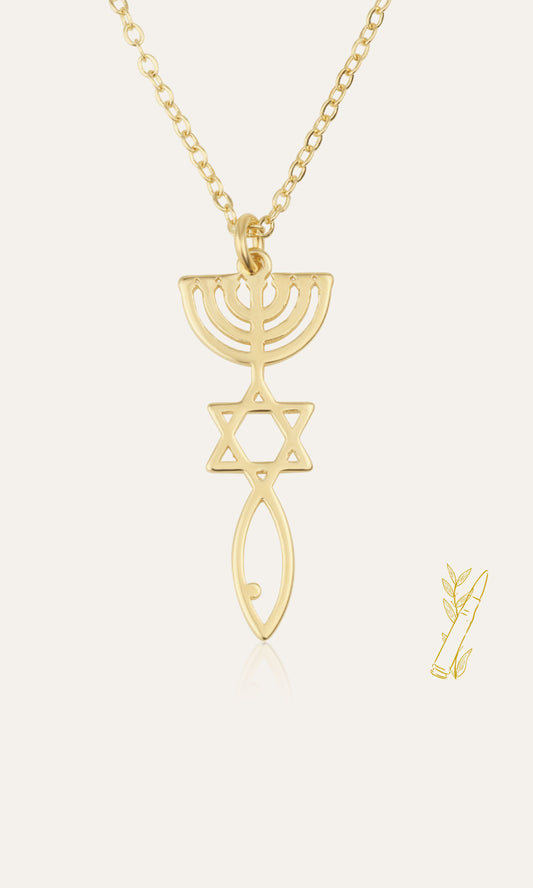 Messianic Necklace - Shells of Hope Collection
