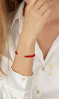Macrame Hebrew Name Bracelet - Shells of Hope Collection