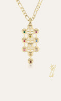 Kabbalah Necklace - Shells of Hope Collection | Stones Edition