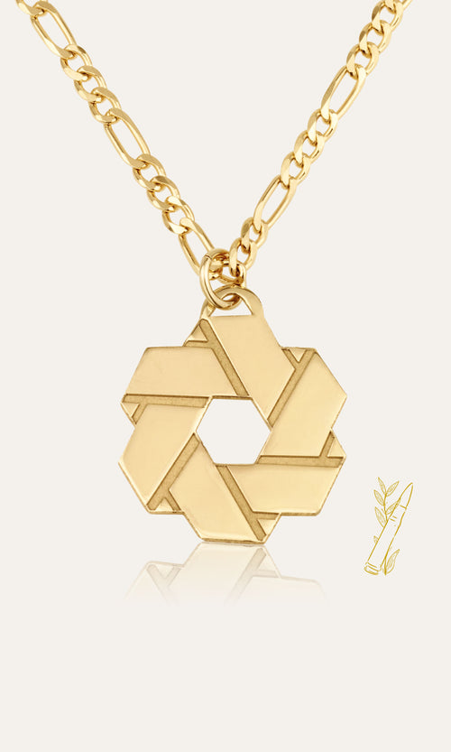 Magen David Necklace For Men - Shells of Hope Collection