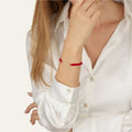Macrame Hebrew Name Bracelet
