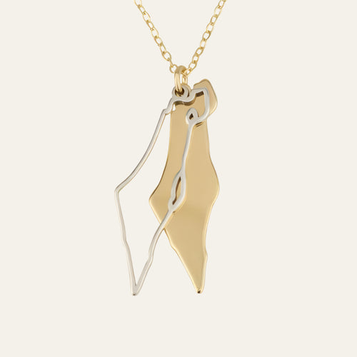 Israel Necklace - Double Pendant Edition