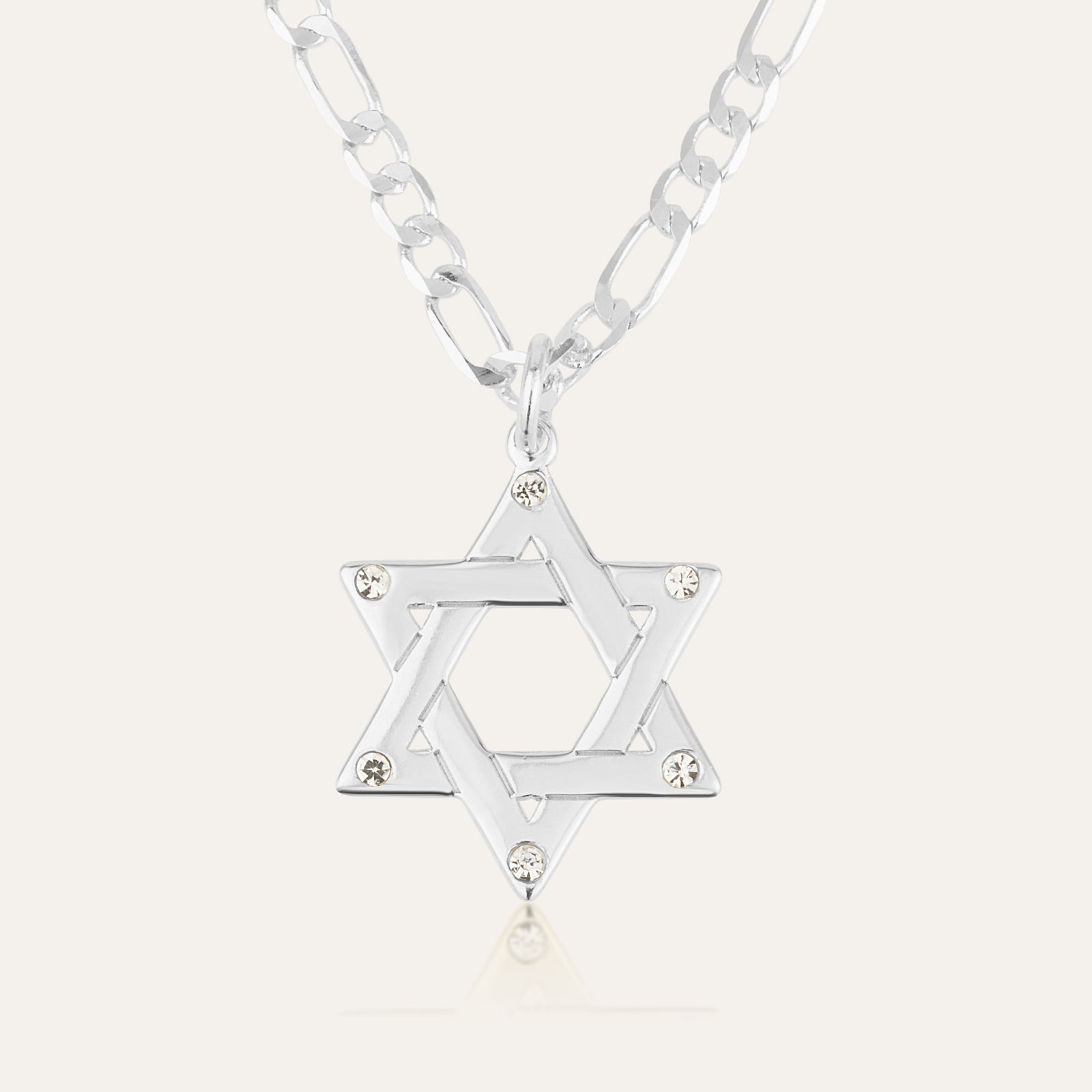 Star Of David Necklace - Shells of Hope | Diamonds Edition