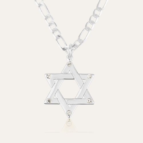 Star Of David Necklace - Shells of Hope | Diamonds Edition