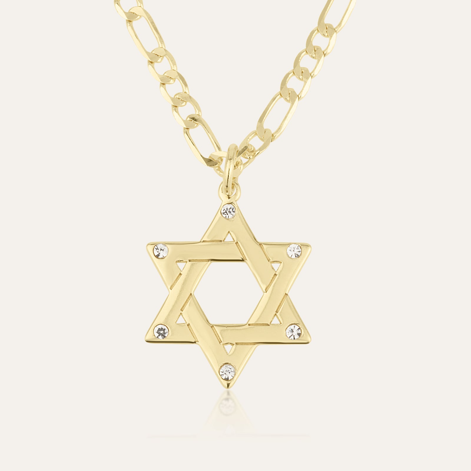 Star Of David Necklace - Shells of Hope | Diamonds Edition