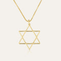 Star Of David Necklace - Shells of Hope Collection | Minimalist Edition