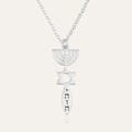 Star of David Necklace - Sacred Menorah