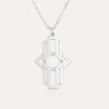 Hamsa Necklace - Shells of Hope Collection | Diamonds Edition