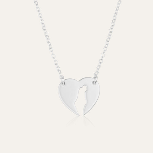Map of Israel Necklace - Heart Edition