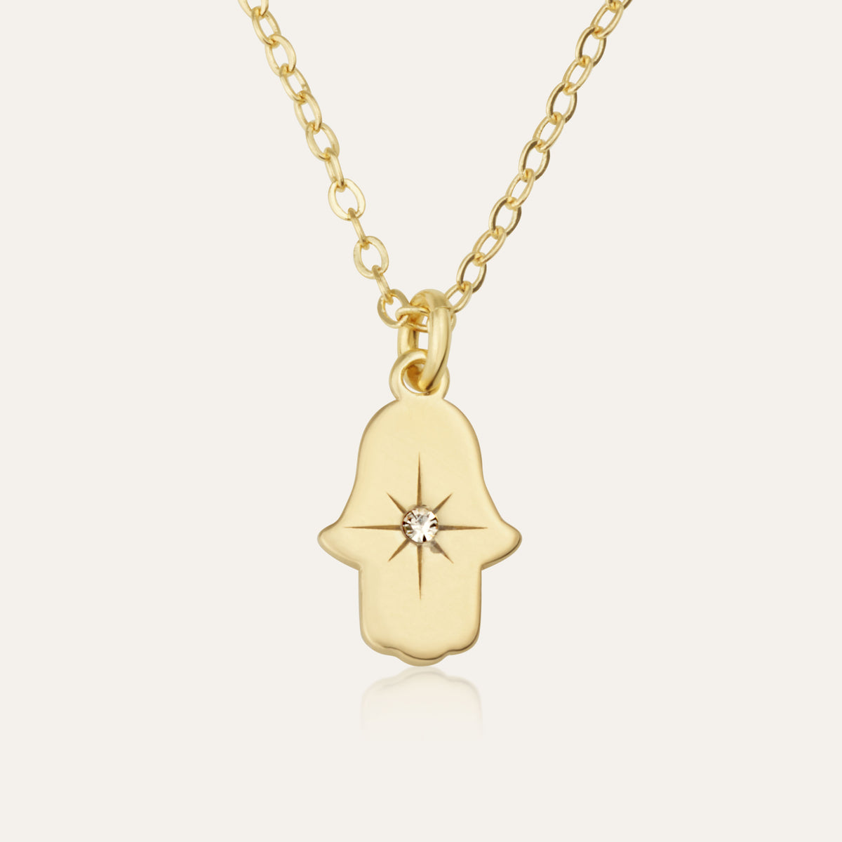 Hamsa Necklace - Shells of Hope Collection | Minimalist Edition