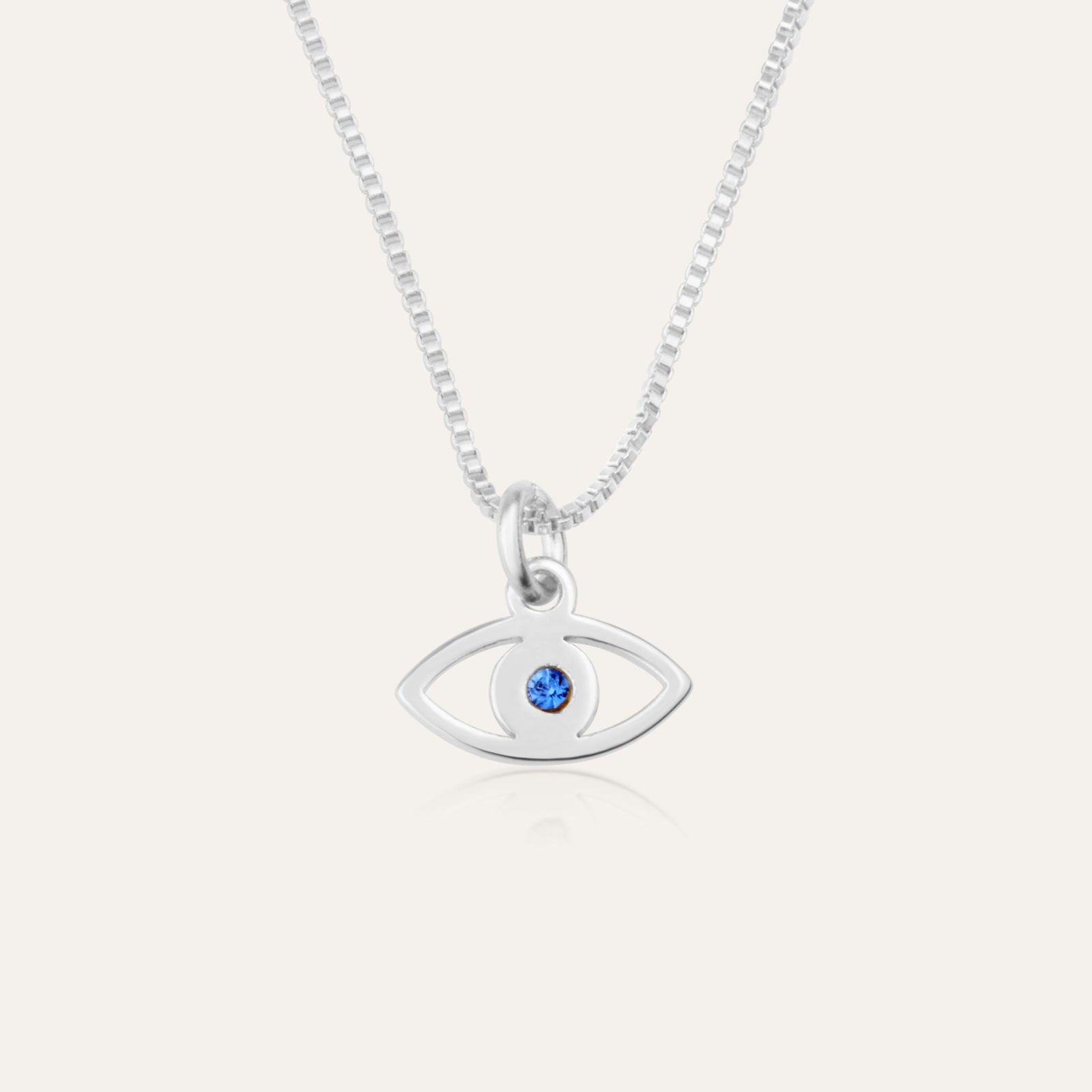 Evil Eye Necklace - Minimalist Edition