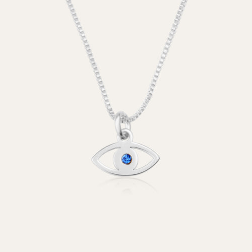Evil Eye Necklace - Minimalist Edition
