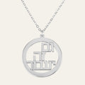 Gam Zeh Ya'avor Jewish Necklace - גם זה יעבור - Beleco Jewelry
