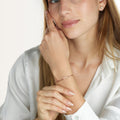 Hebrew Paperclip Bracelet - Beleco Jewelry