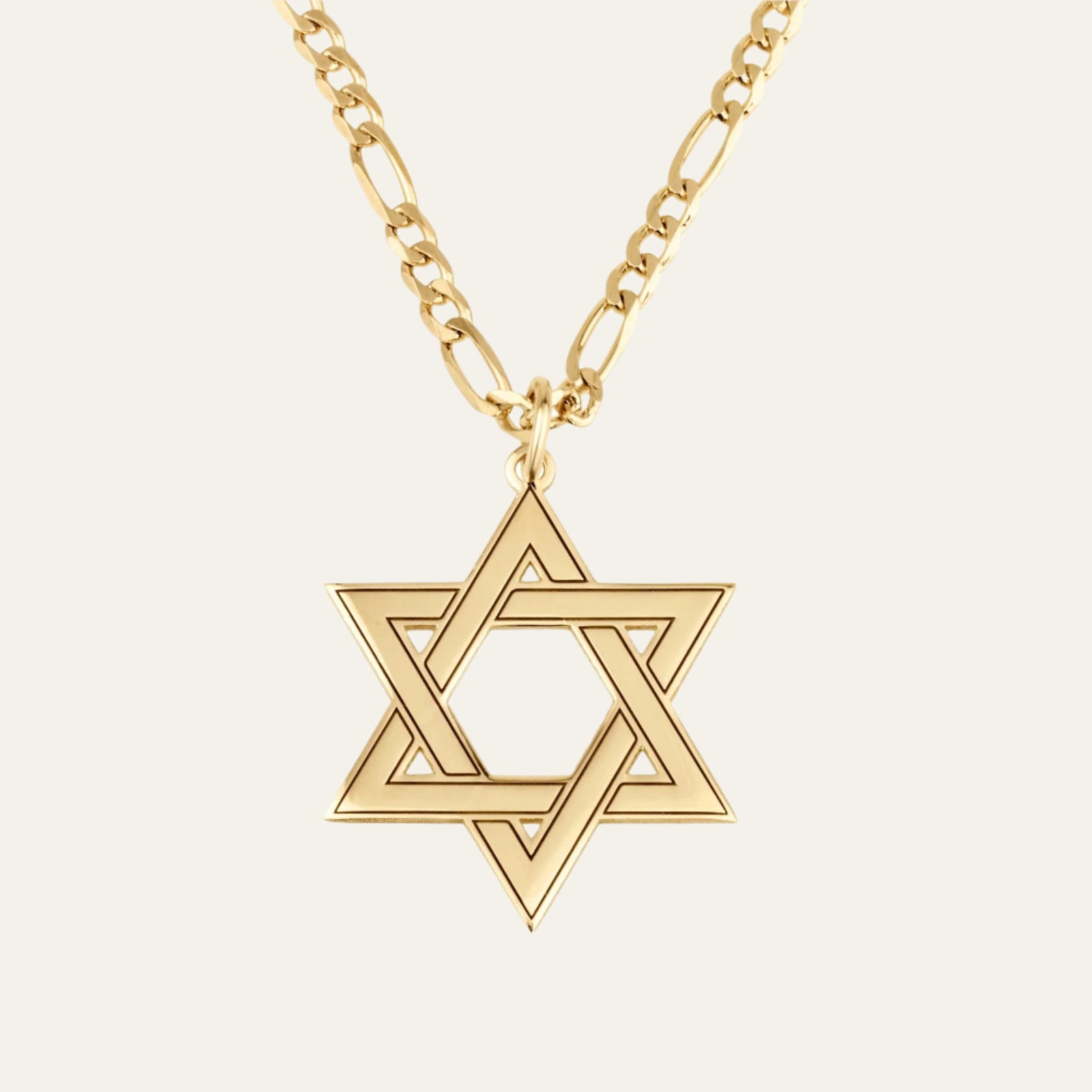 Star of David Necklace For Men - Beleco Jewelry