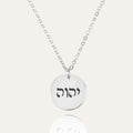 YHWH Necklace - Disk