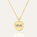 YHWH Necklace - Disk